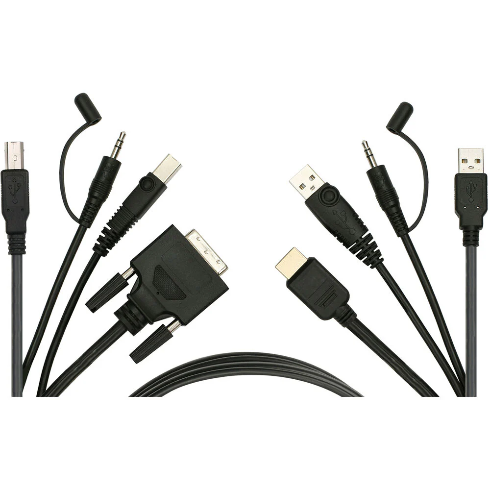 IOGEAR HDMI to DVI and USB KVM Cable Kit with Audio (6') - Image 3