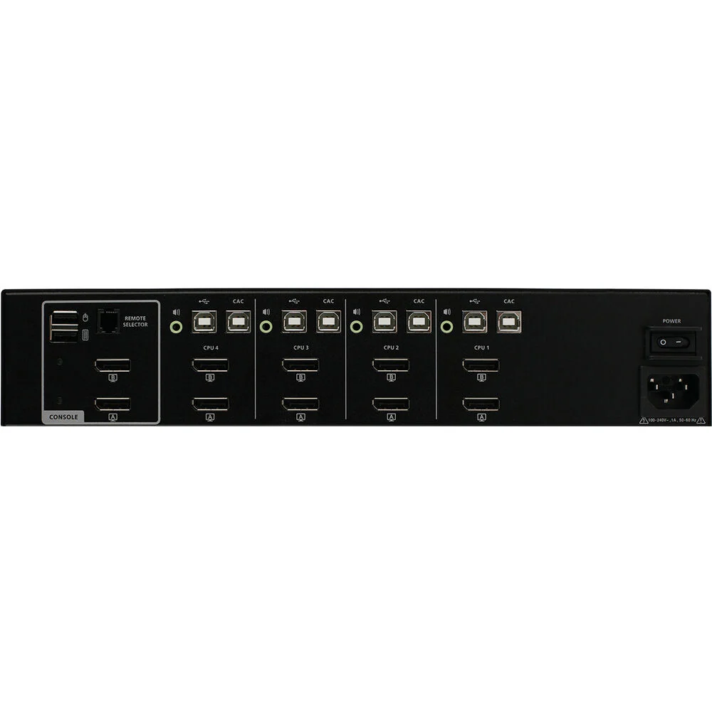 IOGEAR Universal 4-Port Dual-View Secure KVM - Image 2