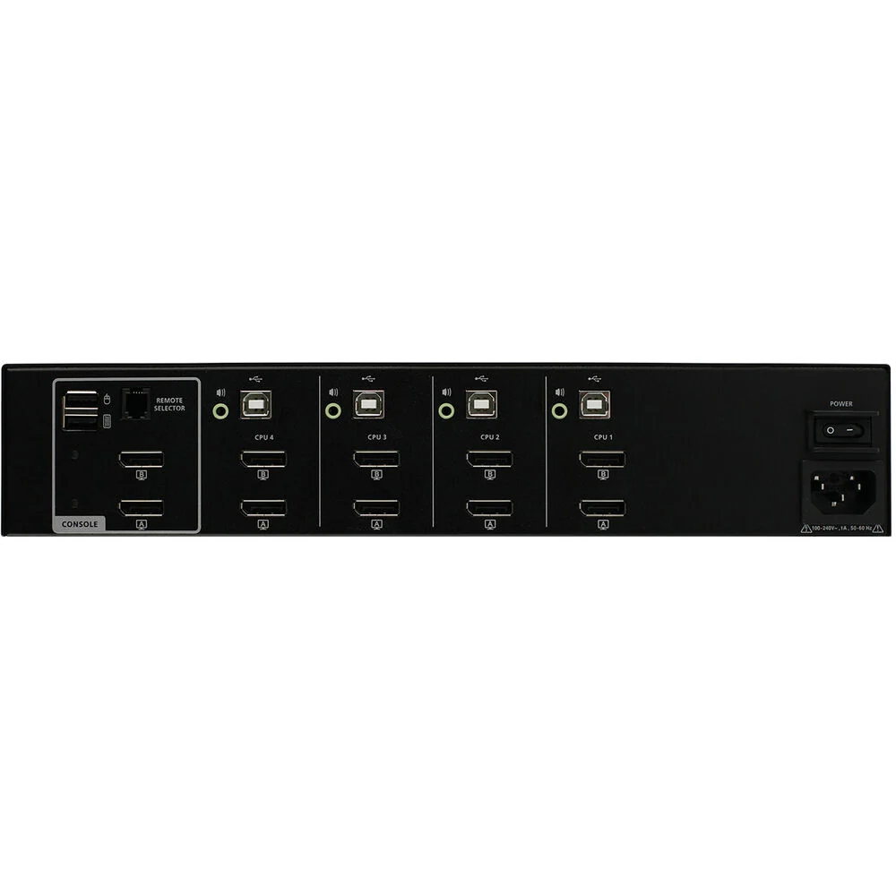 IOGEAR Universal 4-Port Dual-View Secure KVM - Image 2