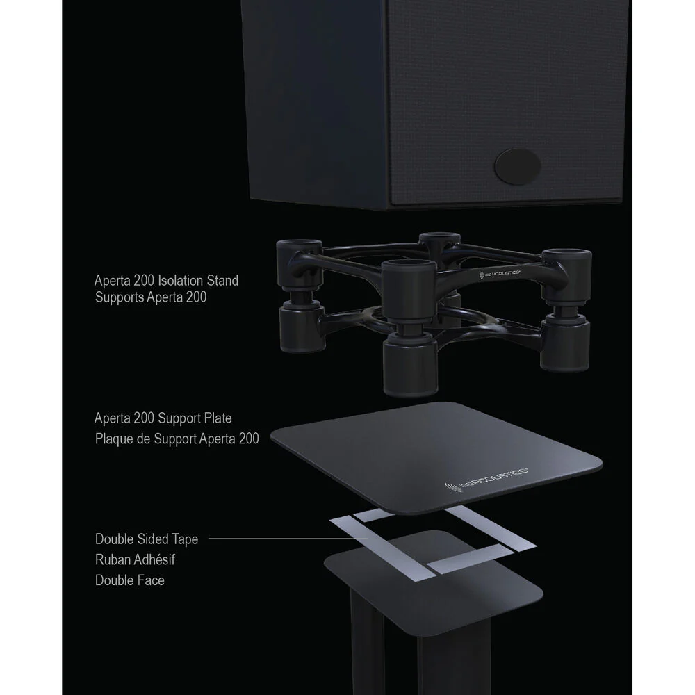 IsoAcoustics Aperta200 Acoustic Isolation Plate (Pair) - Image 3
