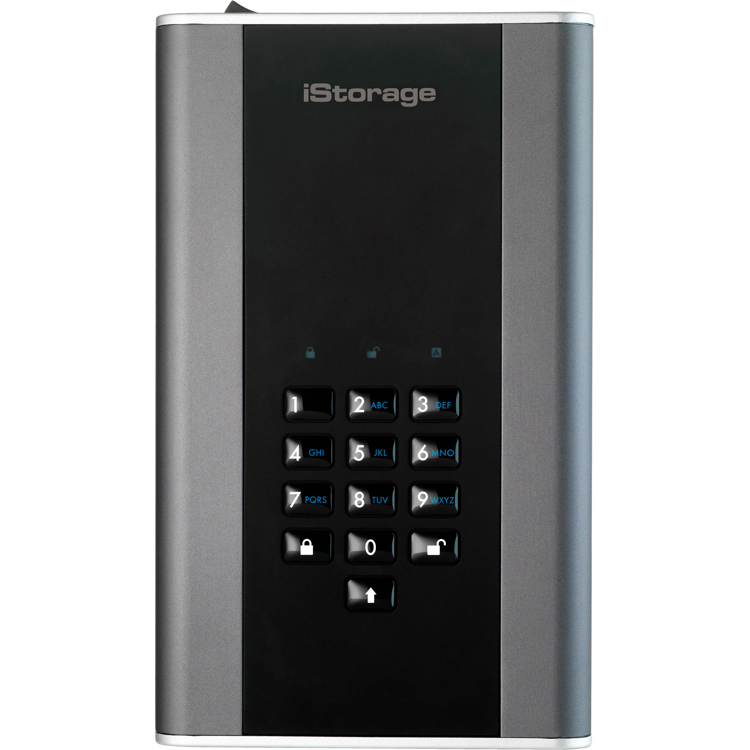 Istorage 10TB diskAshur DT2 USB 3.1 Encrypted Desktop HDD (Graphite) - Image 2