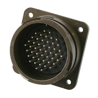 ITT Cannon CA02COME18-11PB CA02COME18-11PB Circular Connector CA-COM-B Box Mount Receptacle 5 Contacts Solder Pin Reverse Bayonet 18-11