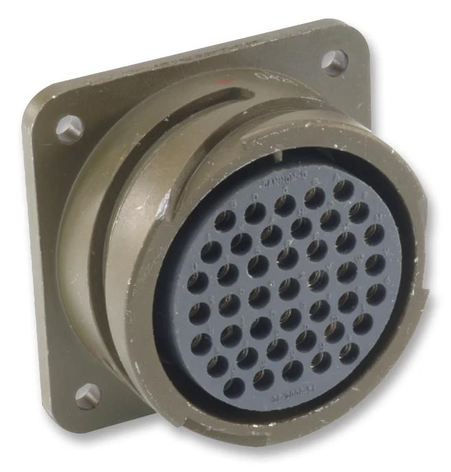 ITT Cannon CA3106ER20-27S CA3106ER20-27S Circular Connector Straight Plug 14 Contacts Solder Socket Threaded 20-27