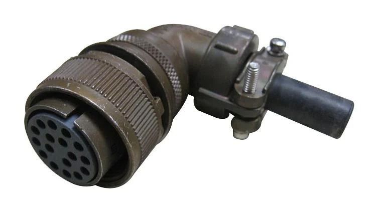 ITT CANNON CA3108E18-12SF80 Circular Connector, CA Series, MIL-DTL-5015 Series, Right Angle Plug, 6 Contacts, Crimp Socket