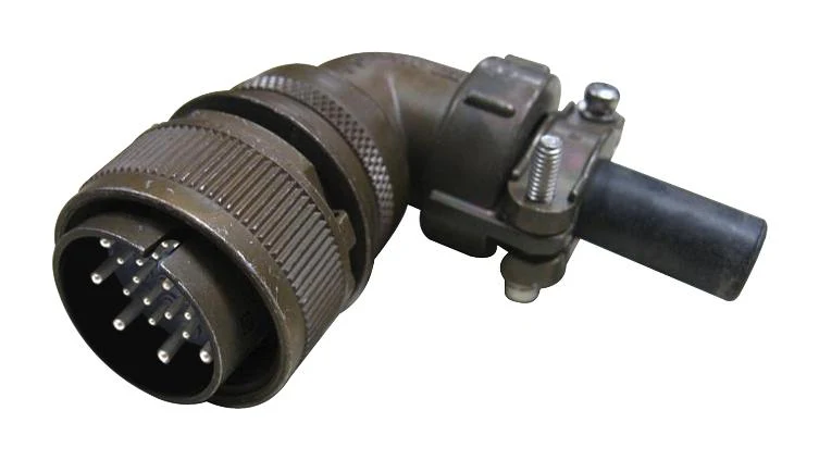 ITT Cannon CA3108ER20-27P CA3108ER20-27P Circular Connector CA Right Angle Plug 14 Contacts Solder Pin Threaded 20-27