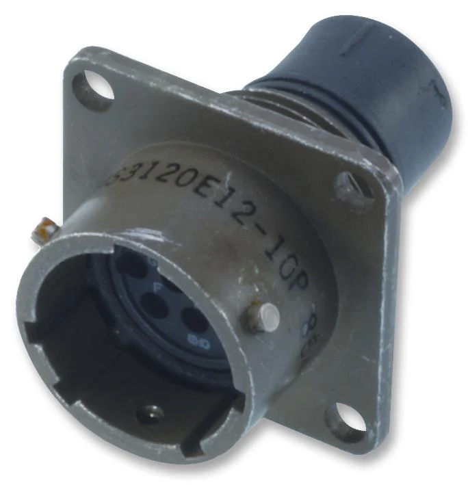 ITT CANNON KPT00B14-18P Circular Connector, KPT Series, MIL-DTL-26482 Series I, Wall Mount Receptacle, 18 Contacts