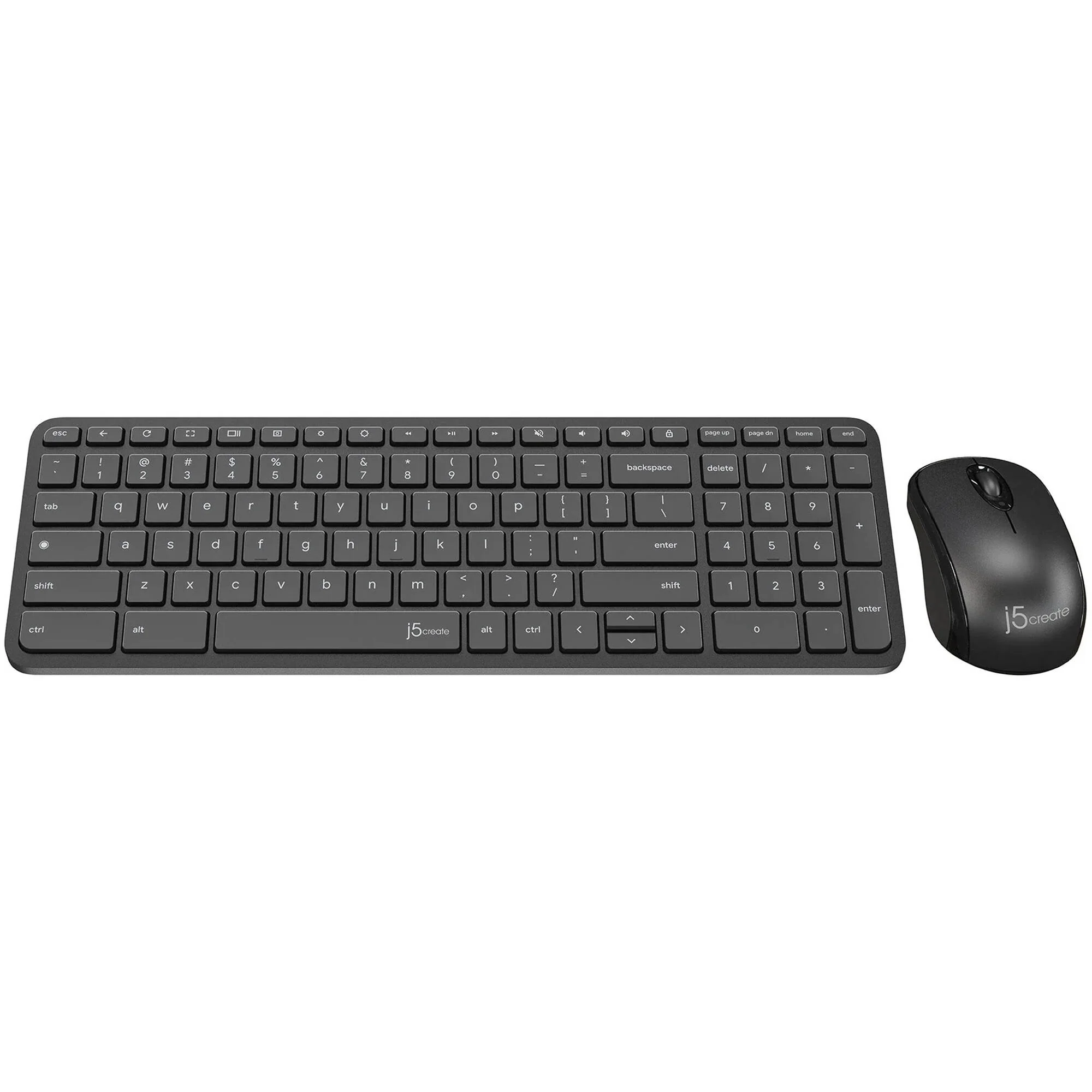 j5create Compact Wireless Keyboard and Mouse for Chrome OS - Image 2