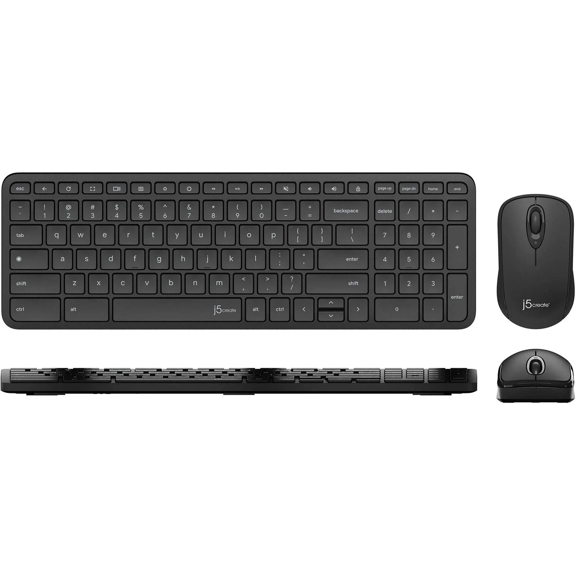 j5create Compact Wireless Keyboard and Mouse for Chrome OS - Image 3