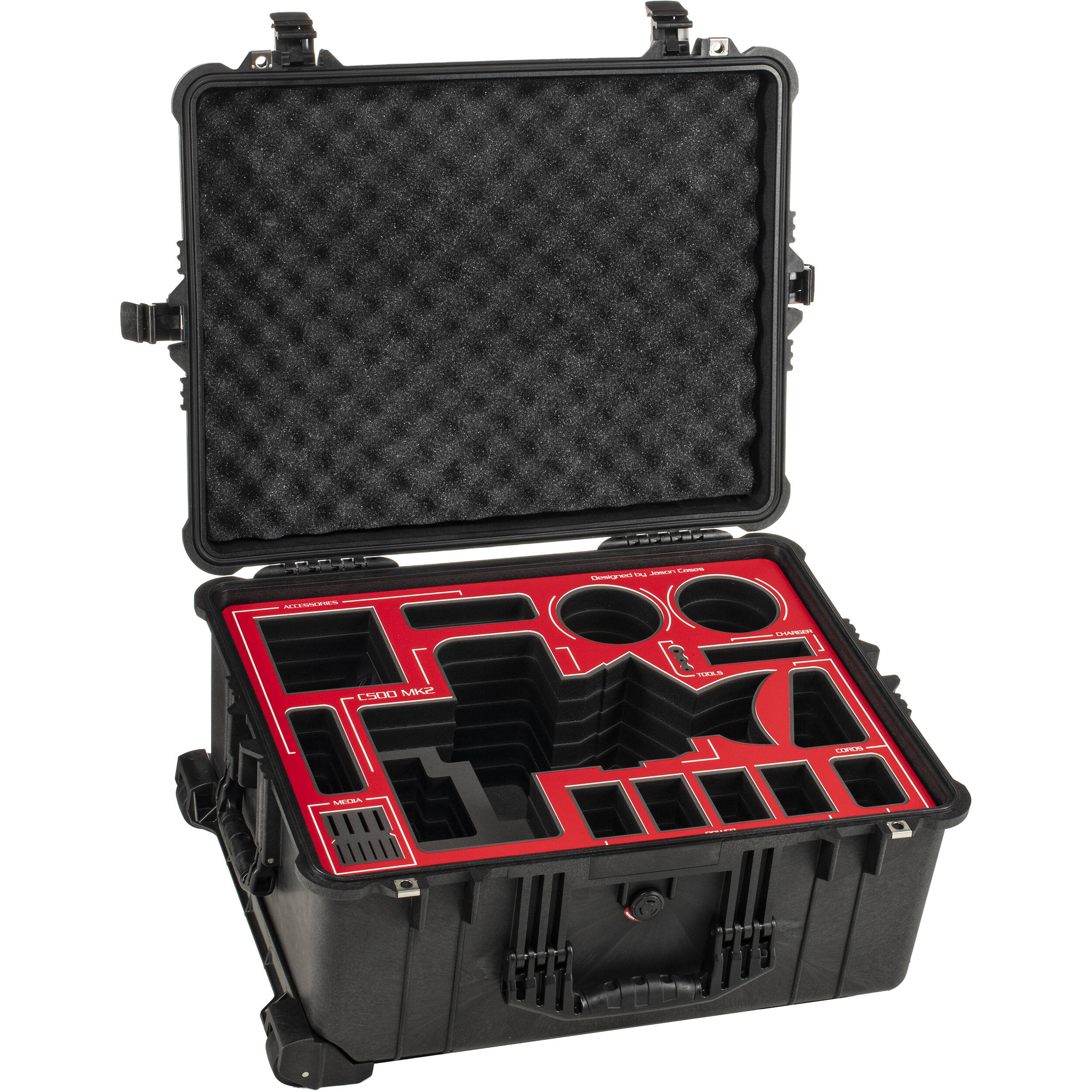 Jason Cases Canon C500 Mark II Case with RED Overlay - Image 5