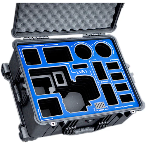 Jason Cases Panasonic Au-Eva1 Case (Blue Overlay) - Image 2