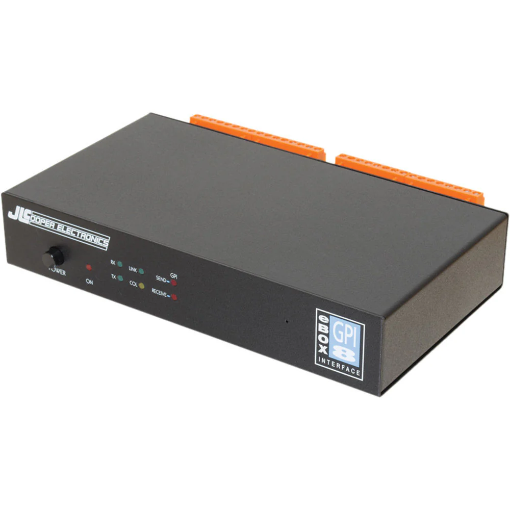JLCooper eBOX GPI8 Ethernet to GPI Interface - Image 2