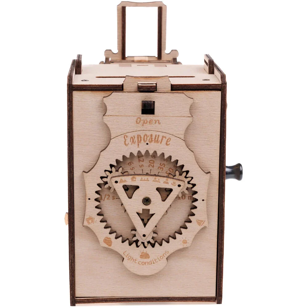 JollyLook Pinhole Instant Film Camera DIY Kit (Natural Wood) - Image 5