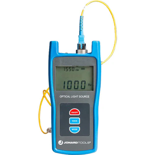 Jonard Tools FLS-55 Multi-Mode & Single-Mode Optical Light Source with FC/LC/SC (PC/UPC) Adapters - Image 3