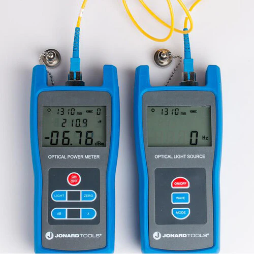 Jonard Tools FLS-55 Multi-Mode & Single-Mode Optical Light Source with FC/LC/SC (PC/UPC) Adapters - Image 5