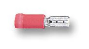 JST (JAPAN SOLDERLESS TERMINALS) FVDDF1.25-110A-5(LF) Quick Disconnect Terminal, FVDDF Series, 22 AWG, 16 AWG, 1.65 mm², Female Quick Disconnect, Red
