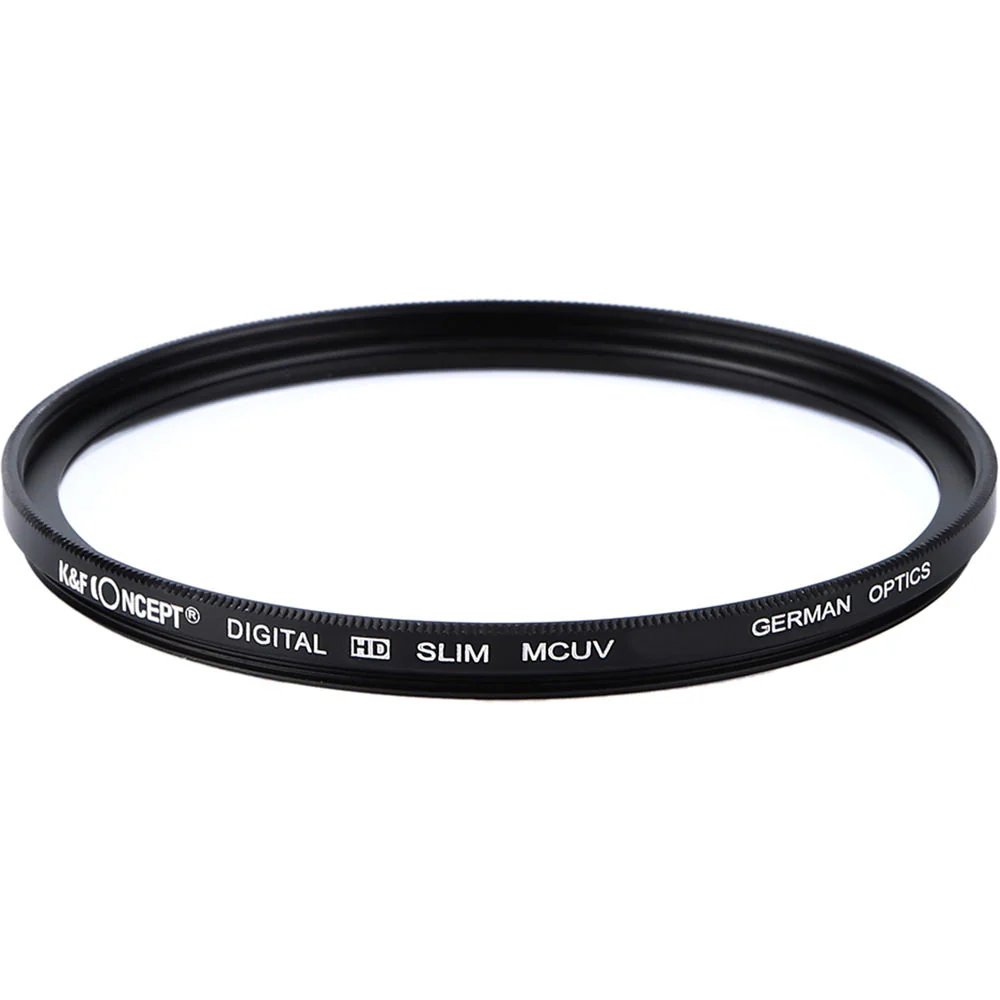 K&F Concept Green Multi-Coated Schott B270 German Optics Slim UV Filter (52mm) - Image 3