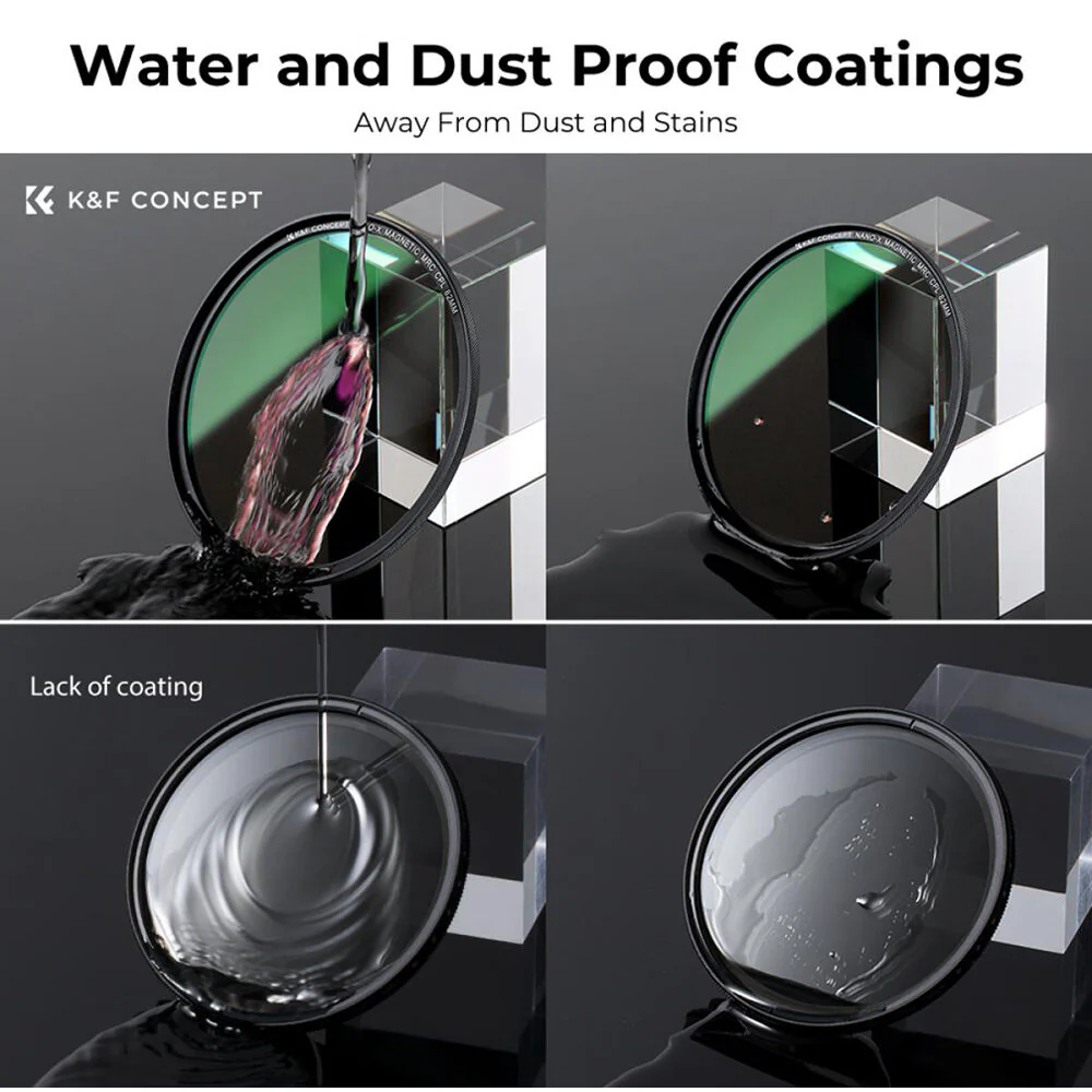 K&F Concept Nano-X Series Magnetic 3-Filter Kit (67mm) - Image 6