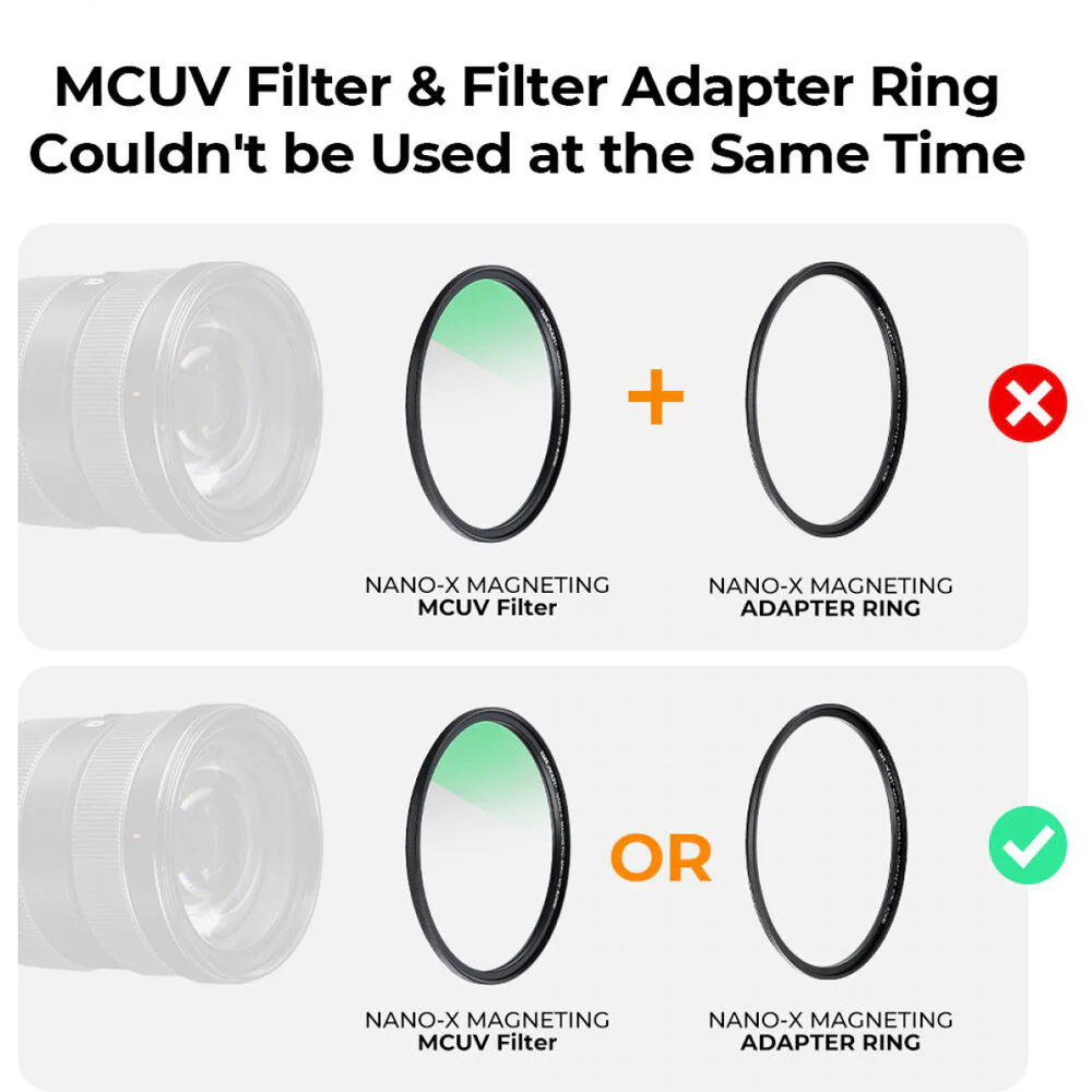 K&F Concept Nano-X Series Magnetic 3-Filter Kit (95mm) - Image 4