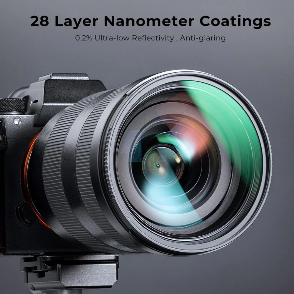 K&F Concept Nano-X Series MCUV & CPL Filter Kit (67mm) - Image 4