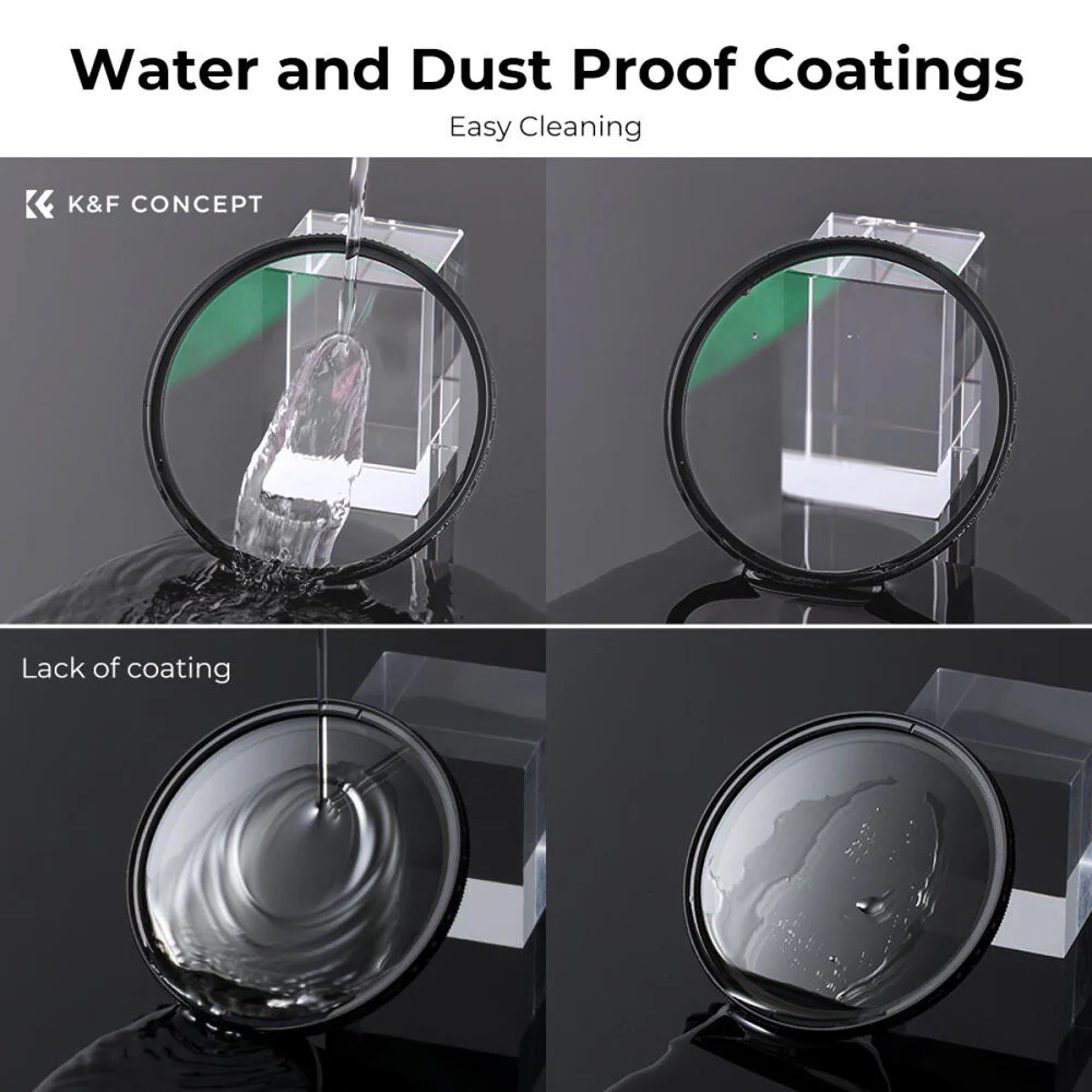 K&F Concept Nano-X Series MCUV & CPL Filter Kit (67mm) - Image 6