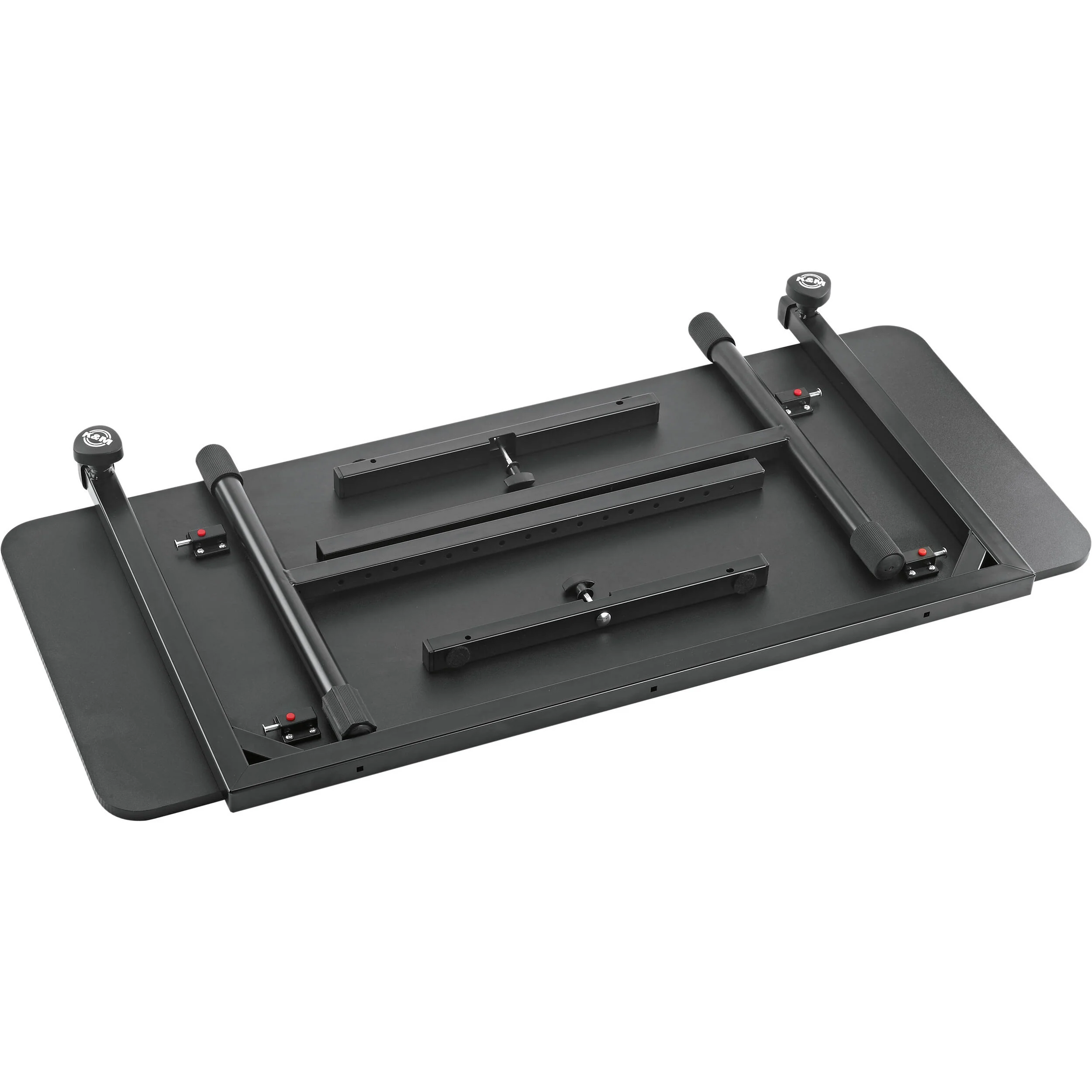 K&M 12160 DJ Desk (Black) - Image 2