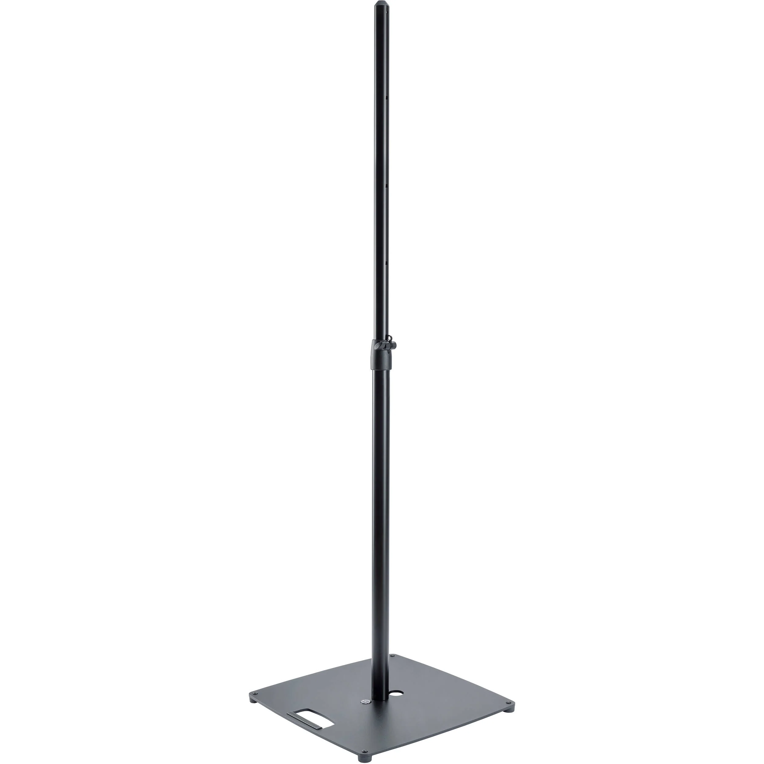 K&M Flat Base Center Mount Speaker Stand (19.25 x 19.25", Black)