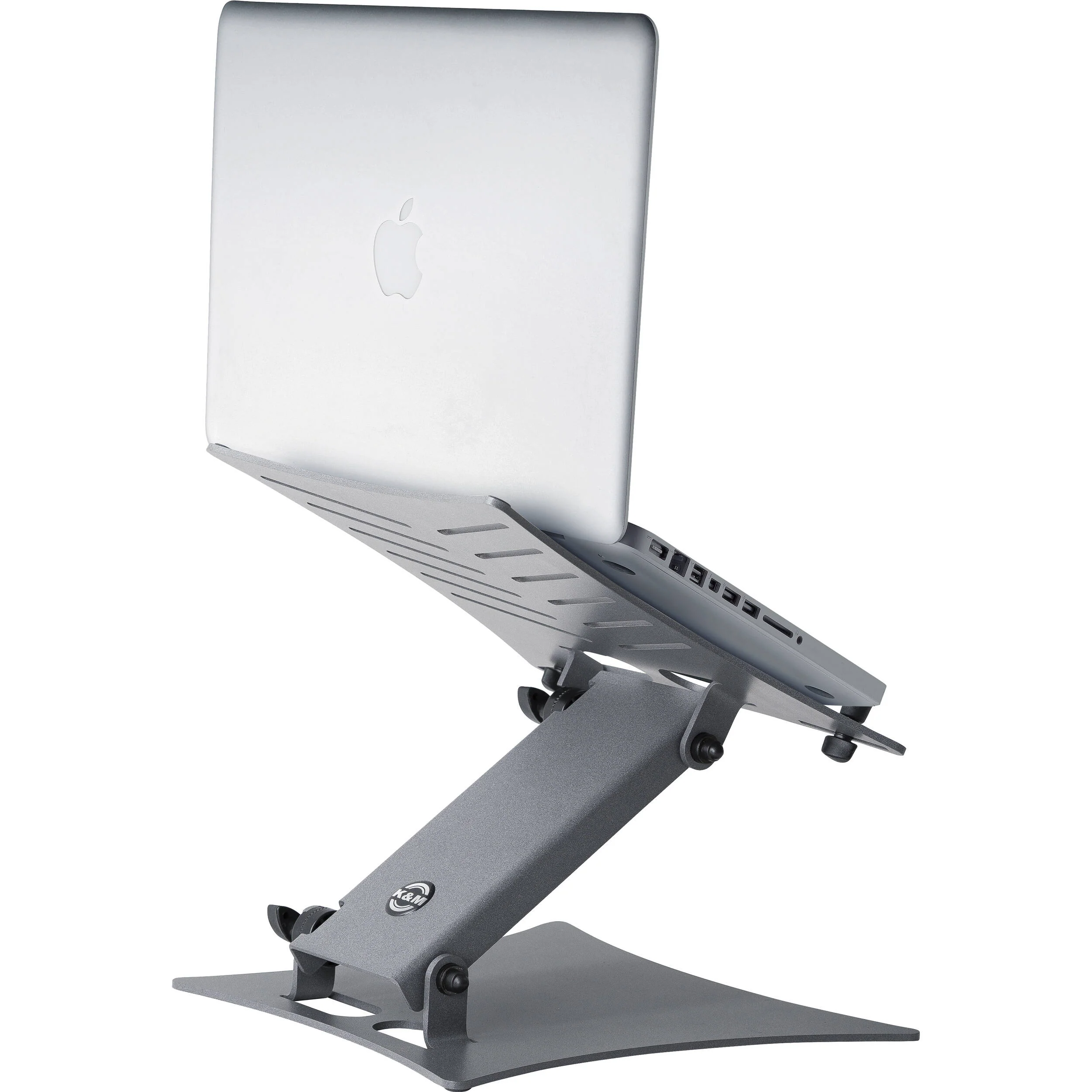 K&M Foldable Laptop Stand (Gray) - Image 2