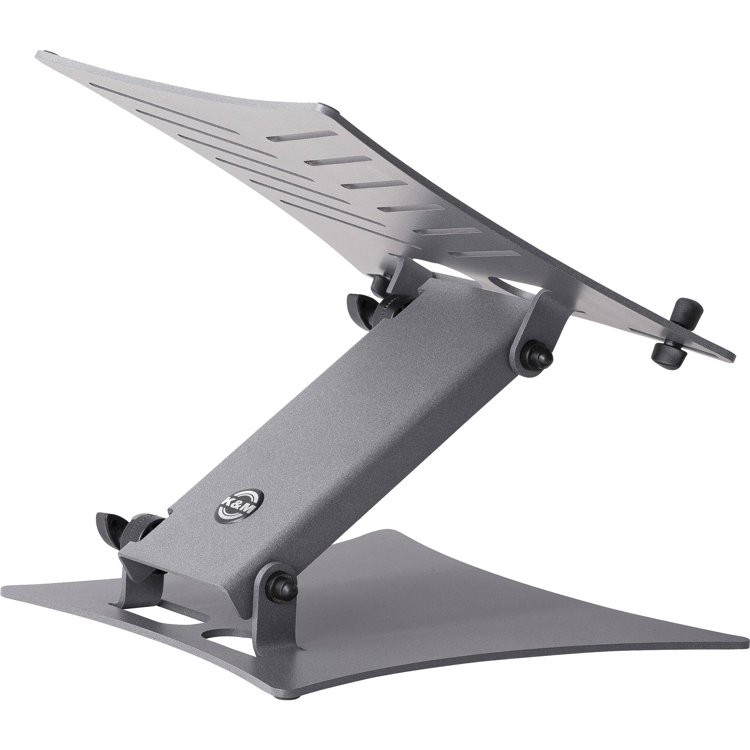 K&M Foldable Laptop Stand (Gray) - Image 3