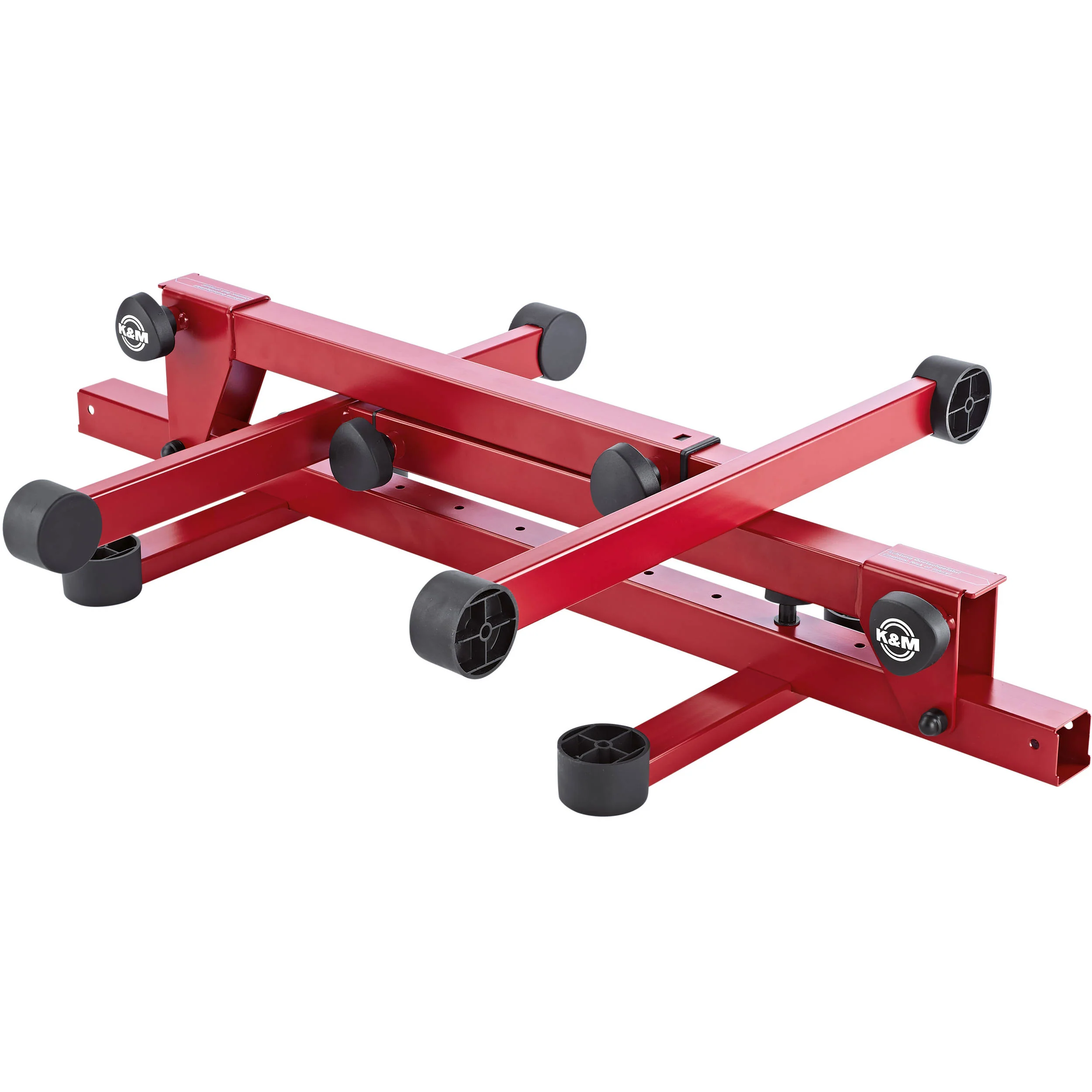 K&M Table-Style Keyboard Stand (Ruby Red) - Image 5