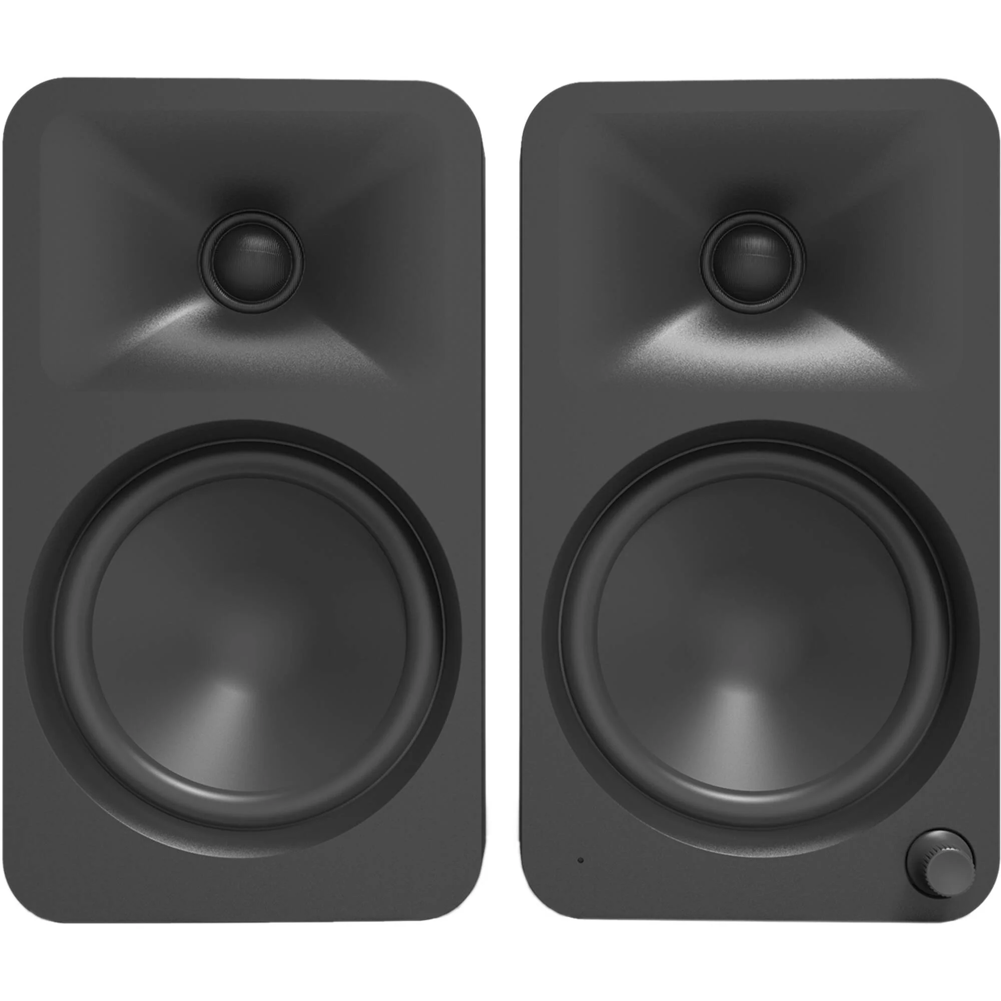 Kanto Living ORA4 Active 2-Way Reference Desktop Speakers with Bluetooth Streaming (Black, Pair) - Image 2