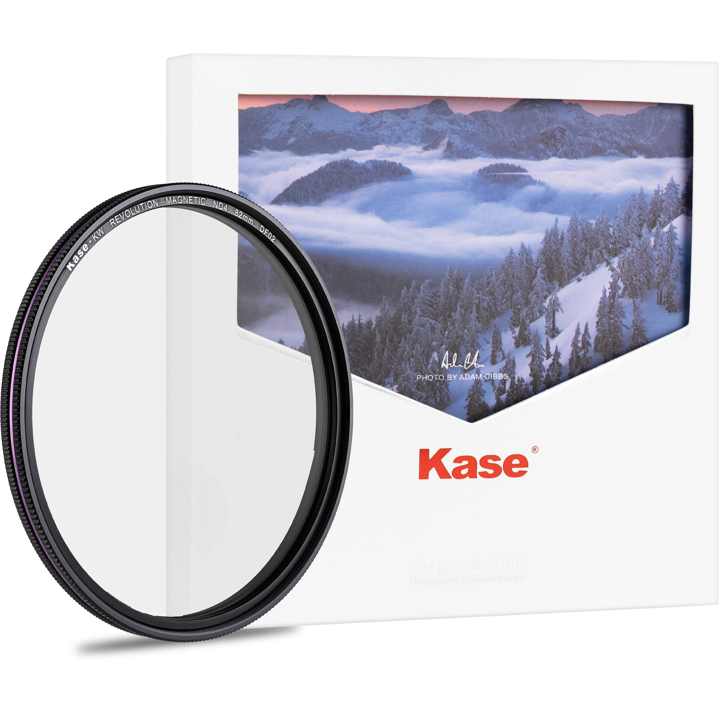 Kase 82mm KW Revolution Magnetic ND8 Filter (2-Stop) - Image 3