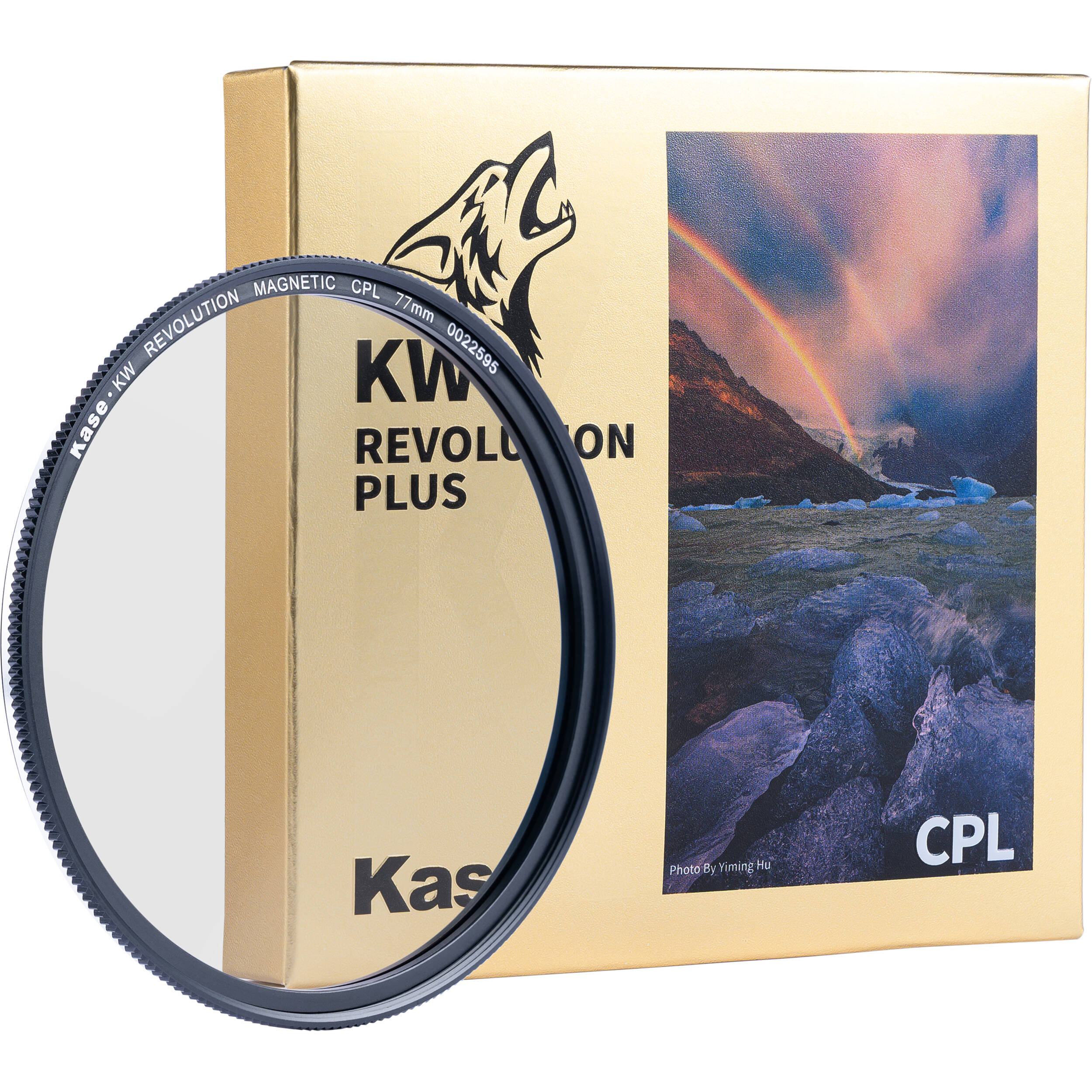 Kase KW Revolution Plus Magnetic CPL Filter (Silver Ring, 77mm) - Image 3