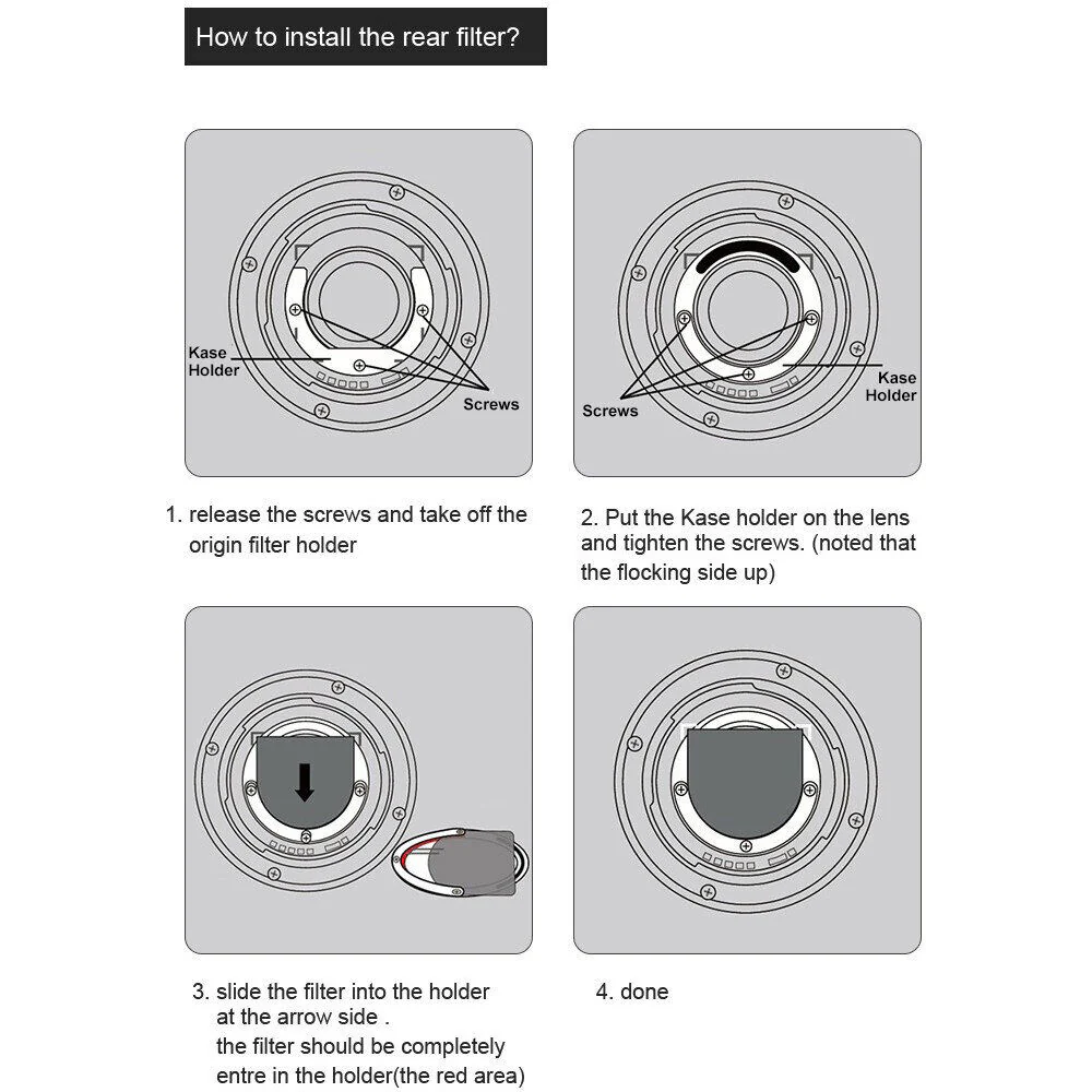 Kase Rear Lens ND Filter Kit for Sigma 14-24mm for Canon EF - Image 6