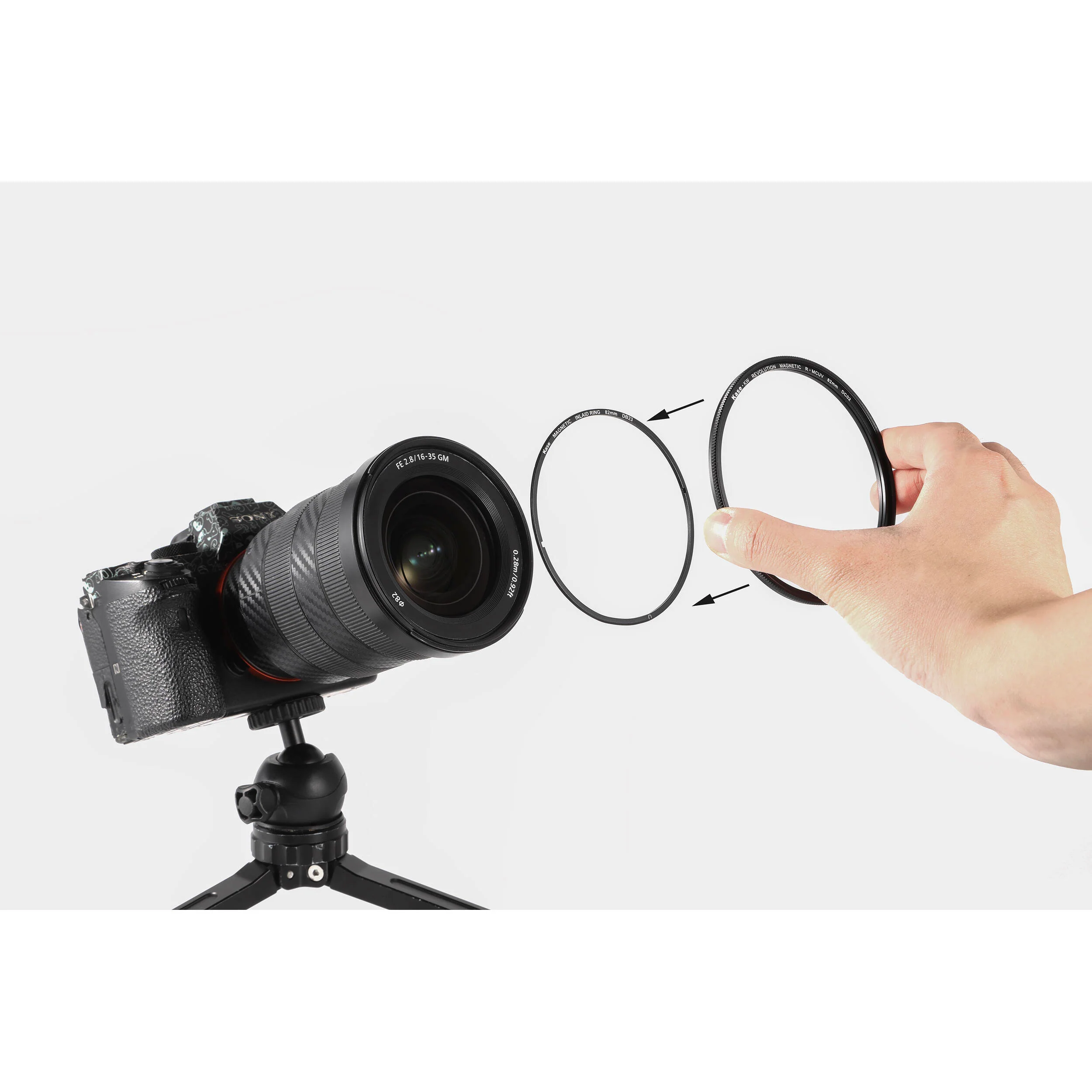 Kase Revolution MCUV Magnetic Filter with Two Adapters (67mm) - Image 6