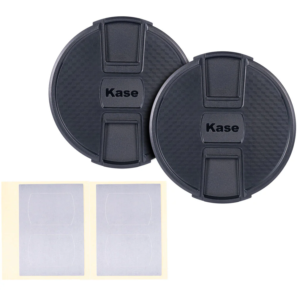 Kase Snap-On Lens Cap (43mm, 2-Pack) - Image 2