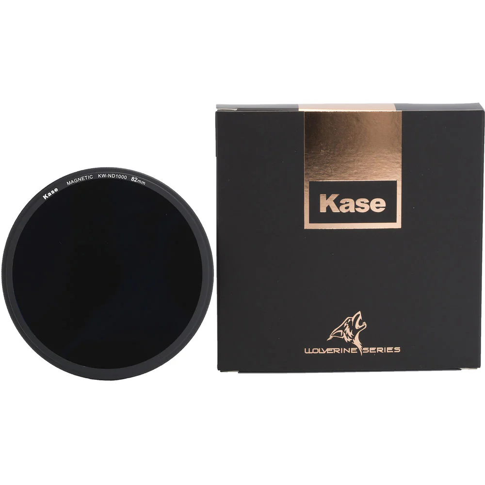 Kase Wolverine Magnetic ND1000 Solid Neutral Density 3.0 Filter with 82mm Lens Adapter Ring (10-Stop) - Image 5