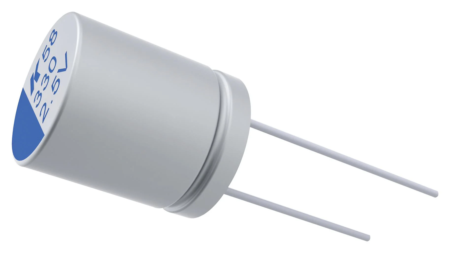 KEMET A759MS226M2AAAE045 Capacitor, 22 �F, 100 V, A759 Series, Radial Leaded, 0.045 ohm, 2000 hours @ 125�C