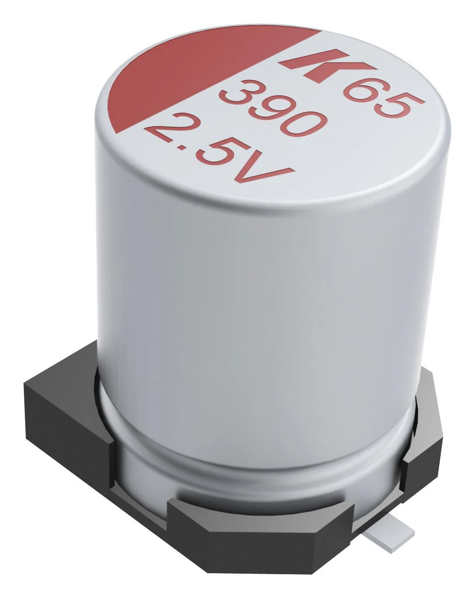 KEMET A765MU108M1CLAE018 Capacitor, 1000 �F, 16 V, A765 Series, Radial Can - SMD, 0.018 ohm, 2000 hours @ 105�C