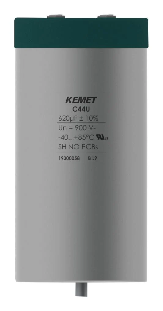 KEMET C44UOGT7210T54K Power Film Capacitor, Metallized PP, Can, 2100 µF, ± 10%, DC Link, Stud Mount - M6
