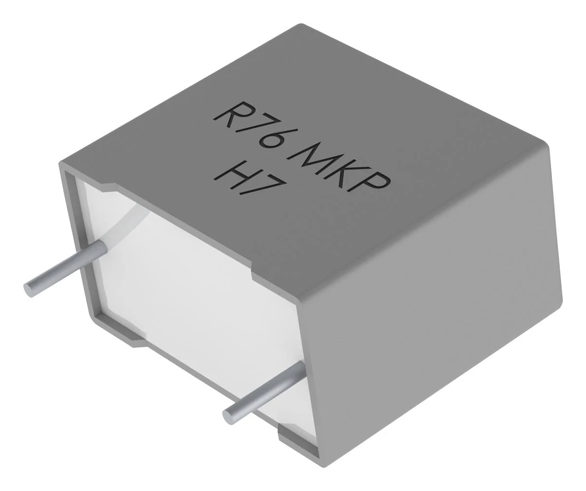 Kemet R76PN34705050J Power Film Capacitor Double Metallized PP Radial Box - 2 Pin 0.47 µF ± 5% High Frequency