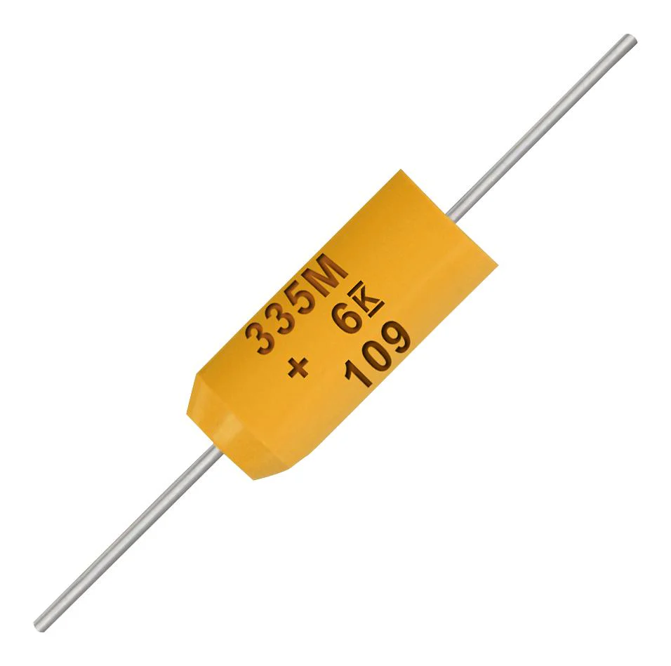 KEMET T322E476K020AT Tantalum Capacitor, 47 µF, 20 V, ± 10%, Axial Leaded, 1.2 ohm