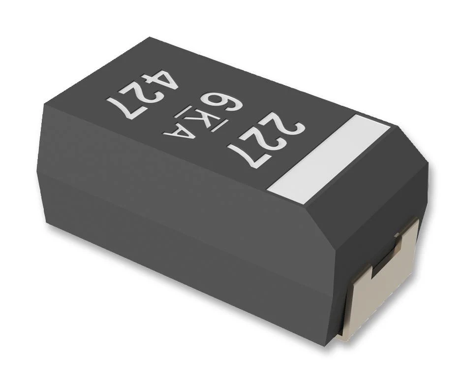 KEMET T591D107M016ATE050 Tantalum Polymer Capacitor, KO-CAP, 100 �F, 16 V, T591 Series, � 20%, D, 0.05 ohm