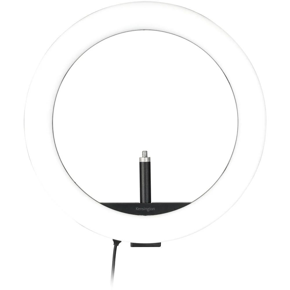 Kensington L1000 Bi-Color Ring Light with Webcam Mount - Image 2