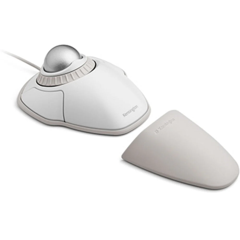 Kensington Orbit Trackball with Scroll Ring (White, Sustainable Packaging) - Image 3