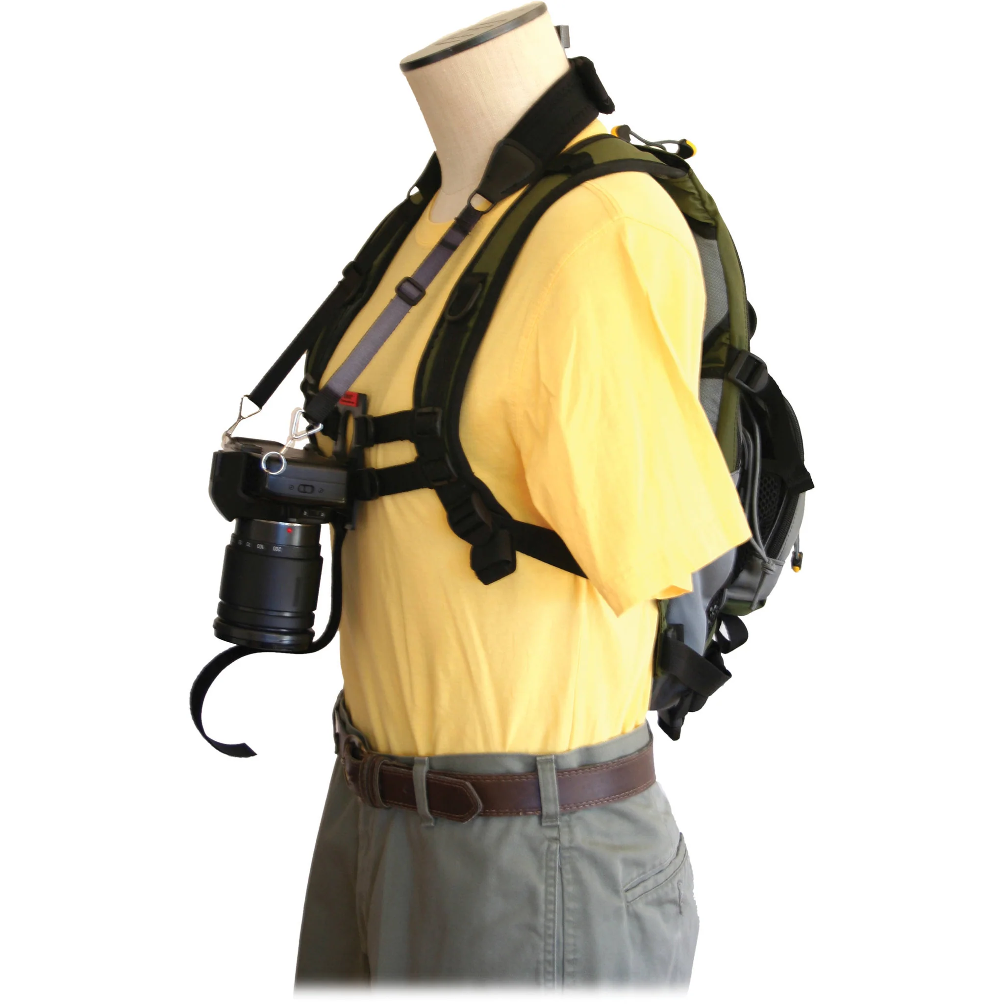 Keyhole Hands-Free Camera Harness (Black) - Image 2