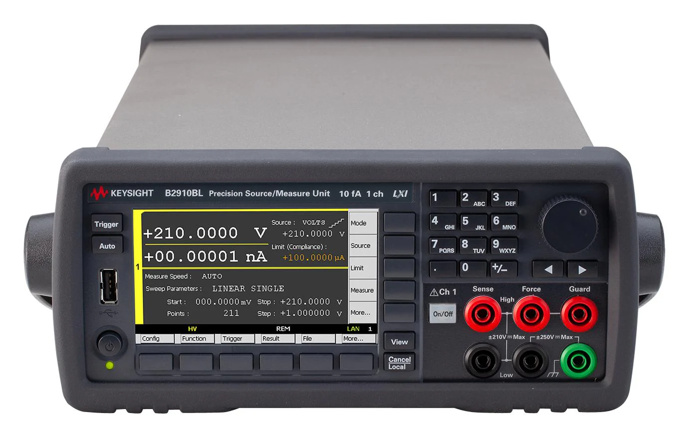 Keysight Technologies B2910BL B2910BL Source Measure Unit SMU Precision 1-Channel 210V 1.5A 10fA Resolution - Image 3