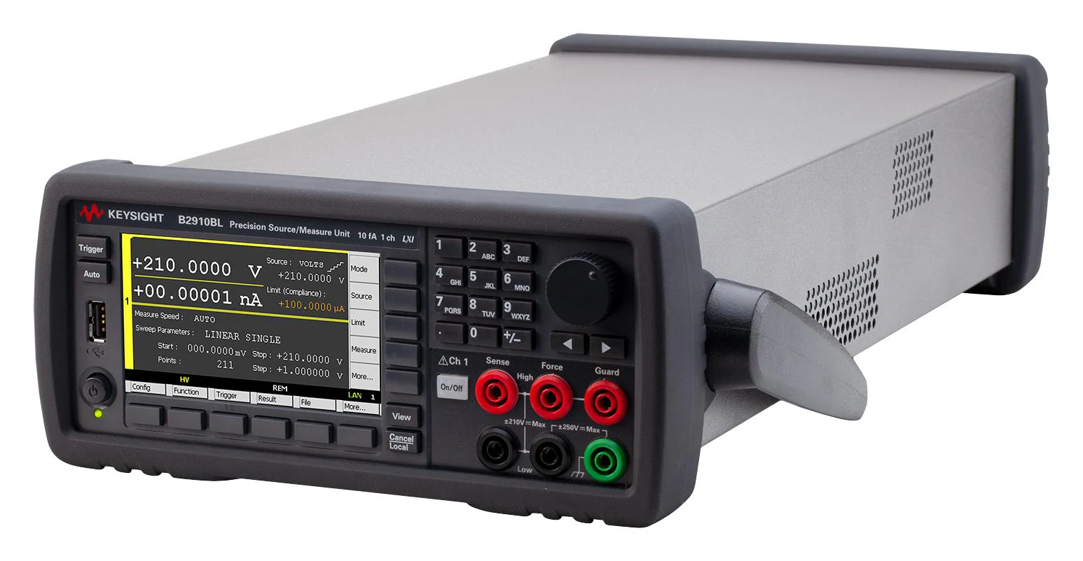 Keysight Technologies B2910BL B2910BL Source Measure Unit SMU Precision 1-Channel 210V 1.5A 10fA Resolution - Image 4