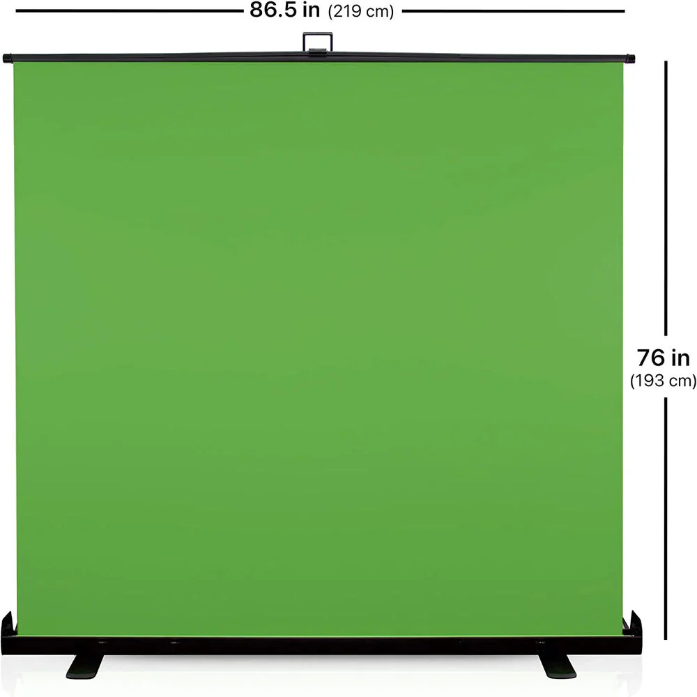 KHOMO GEAR Collapsible Pull-Up Extra Large Screen (Chroma-Key Green, 86.5 x 76") - Image 3