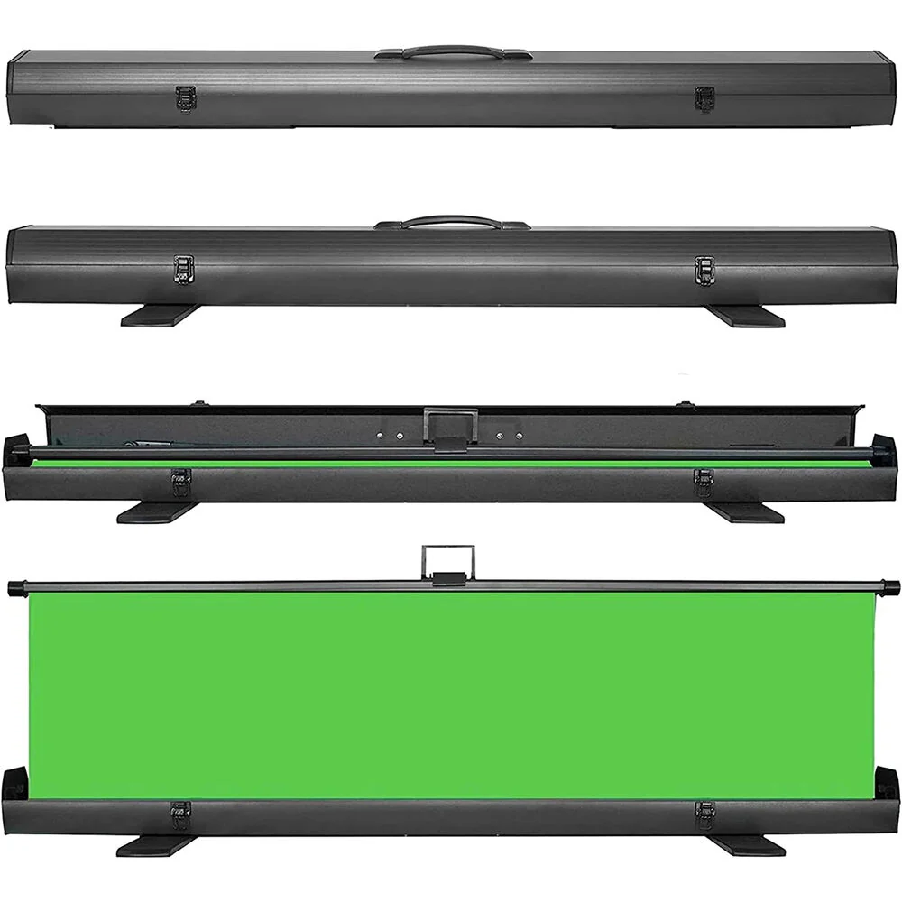 KHOMO GEAR Collapsible Pull-Up Extra Large Screen (Chroma-Key Green, 86.5 x 76") - Image 4