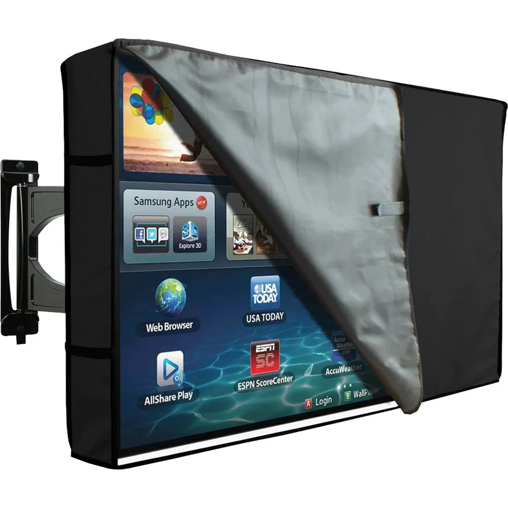KHOMO GEAR Outdoor TV Cover with Clear Front for 50 to 52" Outdoor TVs - Image 2